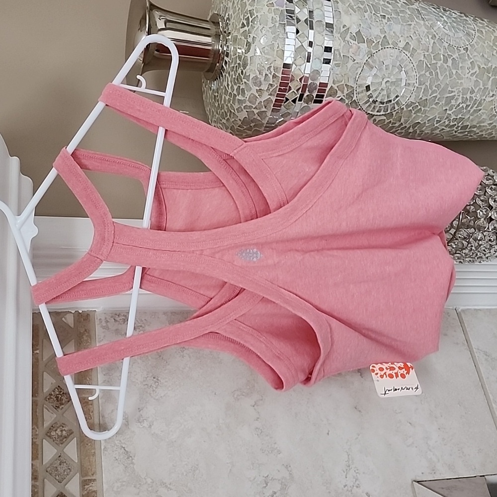 🩷🩷 FREE PEOPLE Two Times the Charm Tank in PINK 🩷🩷 - Picture 10 of 13